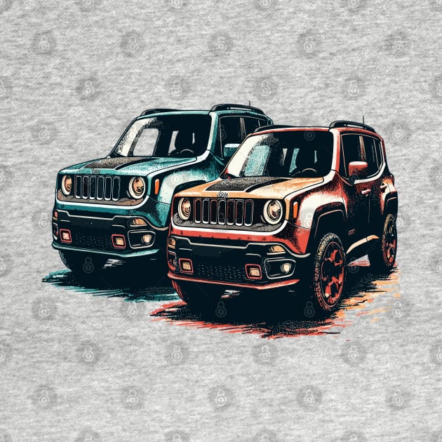 Jeep Renegade by Vehicles-Art